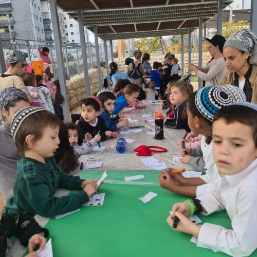 Kids activity for the community of Kumi Ori